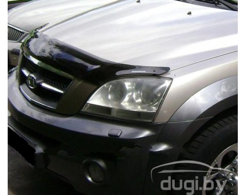 Дефлектор капота "VIP TUNING" для Sorento (с клыками) (2002-2009)